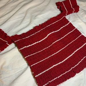 Stretchy off the shoulder Top